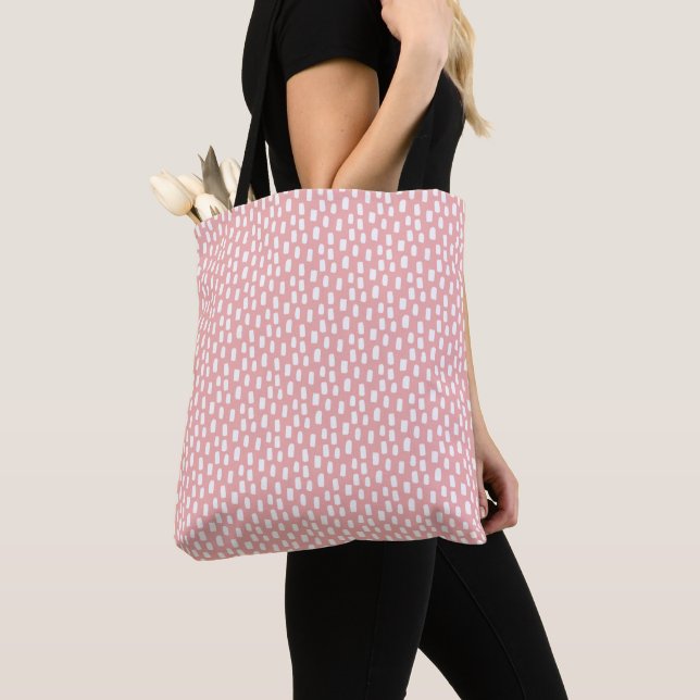 Abstract Boho Pattern Tote Bag (Close Up)