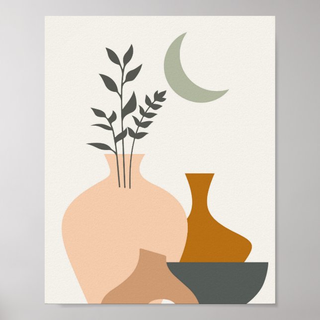 Abstract Boho Poster (Front)