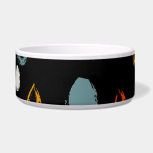 Abstract boho raindrops, tribal doodle.