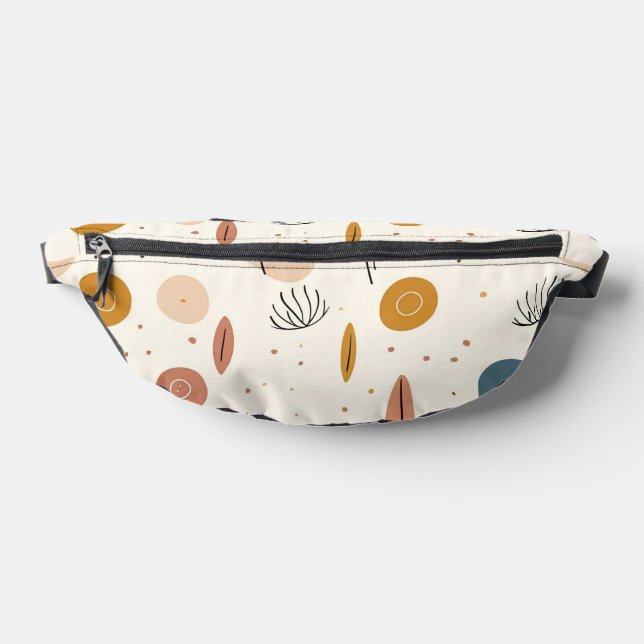 Abstract Boho Retro Modern Collection Bum Bags (Lay Down)