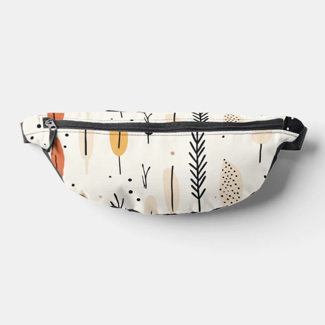 Abstract Boho Retro Trendy Collection Bum Bags (Lay Down)