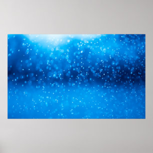 Abstract bokeh background poster