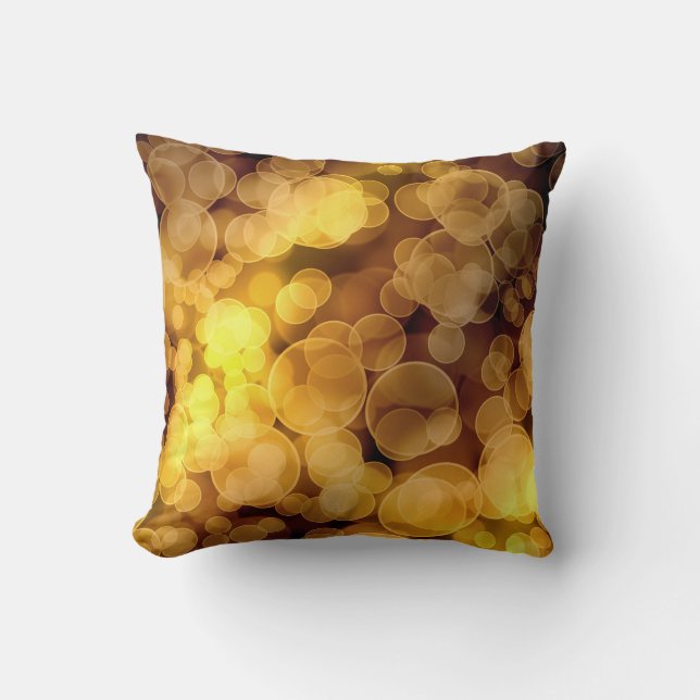 Abstract Bokeh Gradient Cushion (Front)