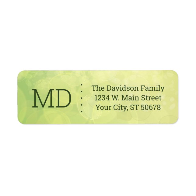 Abstract Bokeh Style (Front)