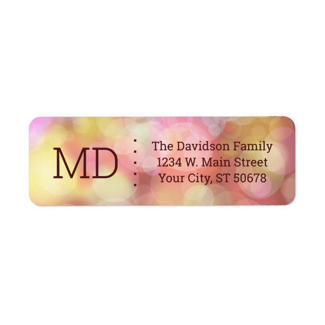 Abstract Bokeh Style (Front)