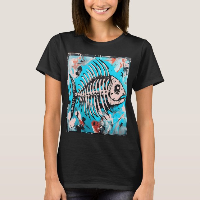 Abstract Bones T-Shirt (Front)