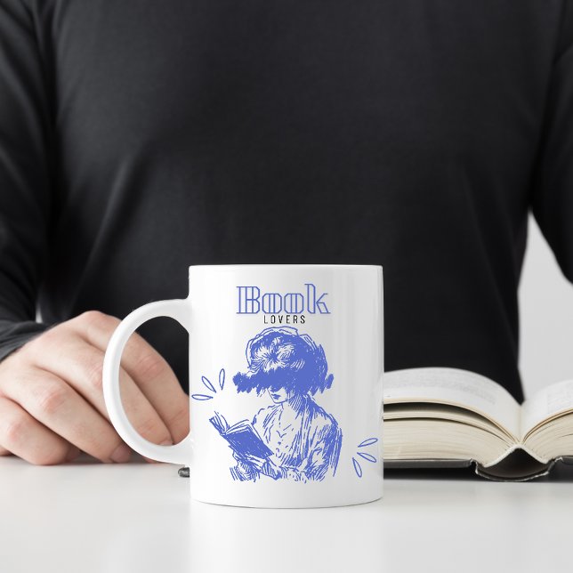 Abstract Book Lovers Mug (Creator Uploaded)