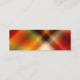 Abstract bookmark business card