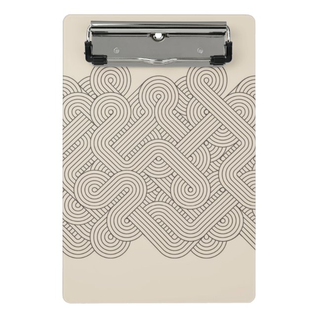 Abstract border mini clipboard (Front)