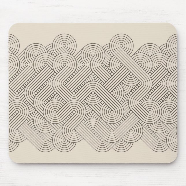 Abstract border mouse mat (Front)