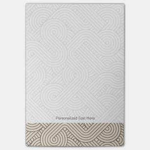 Abstract border post-it notes