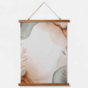 Abstract Botanicals Hanging Tapestry