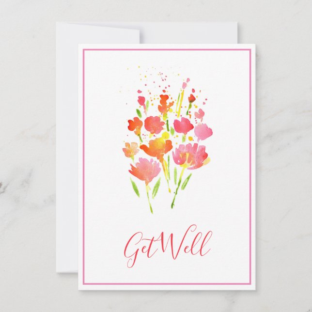 Abstract Bouquet of Flowers (Front)