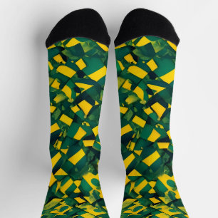 Abstract Brazilian pattern Socks