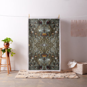 Abstract brown, dark grey texture pattern fabric