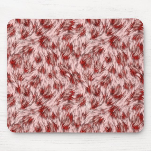 Abstract Brown Fabric Fur Texture Background-24602 Mouse Mat (Front)