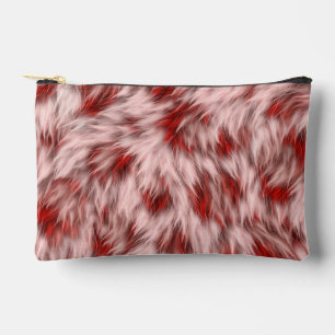 Abstract Brown Fabric Texture Backgrounds-24602 Accessory Pouch