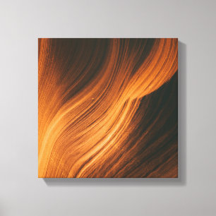 Abstract brown hair background canvas print