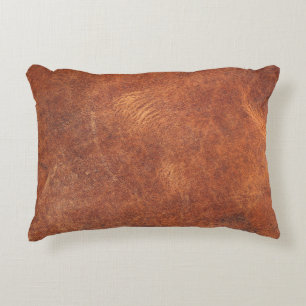 abstract brown leather texture backgroundleather,t decorative cushion