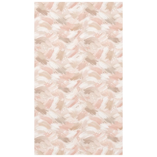 Abstract Brush Stroke Pattern Tablecloth (Front)
