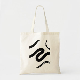 Abstract Brush Strokes Tote Bag