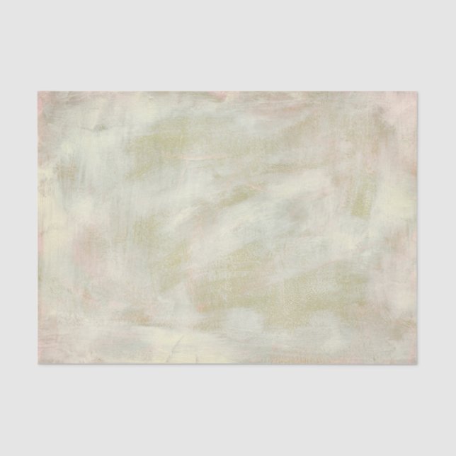 Abstract Brushstrokes Tissue Paper (Front)
