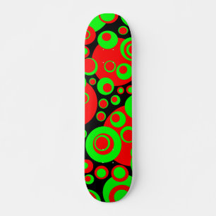 Abstract Bubbles 02 Skateboard