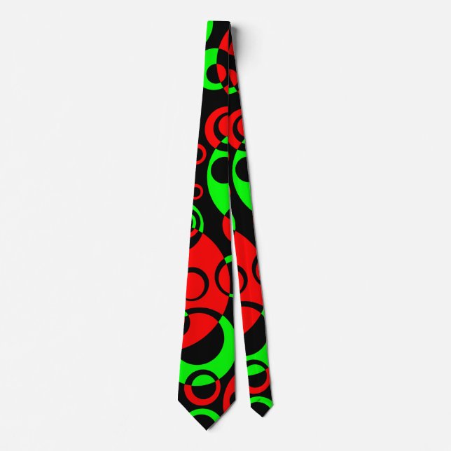 Abstract Bubbles 03 Tie (Front)