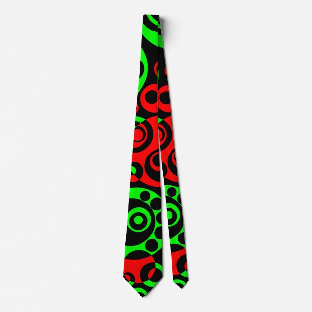 Abstract Bubbles 09 Tie (Front)