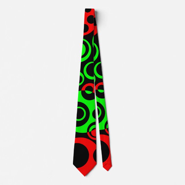 Abstract Bubbles 10 Tie (Front)