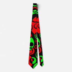 Abstract Bubbles 11 Tie