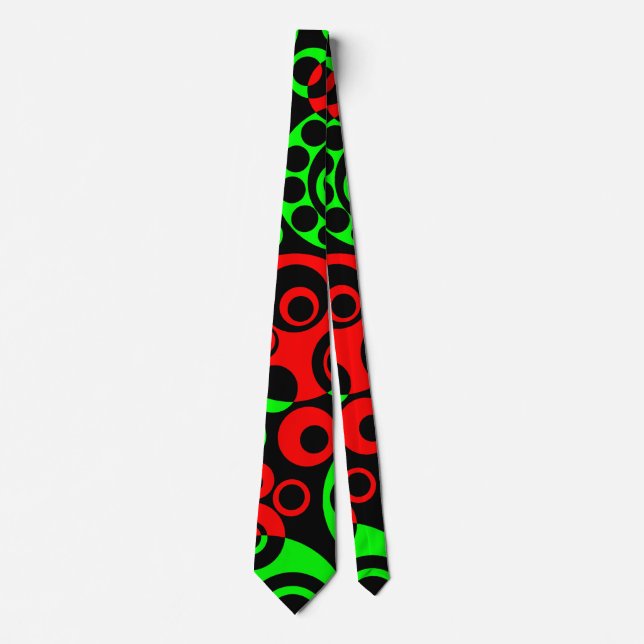 Abstract Bubbles 15 Tie (Front)