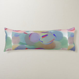 Abstract bubbles body cushion