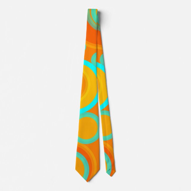 Abstract Bubbles III Tie (Front)
