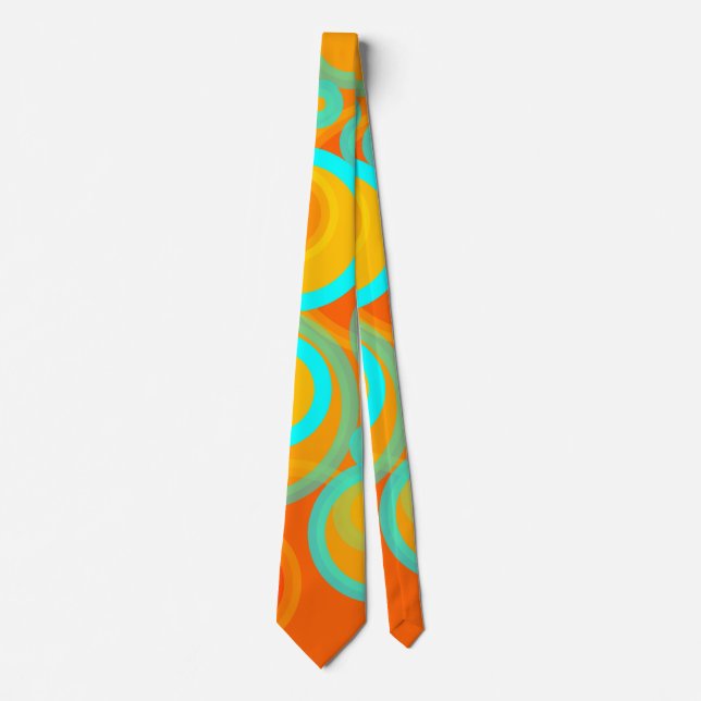 Abstract Bubbles Tie (Front)
