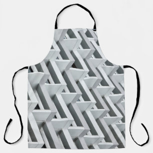 Abstract building apron