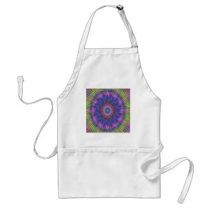 Abstract Bulls-eye Pattern Standard Apron