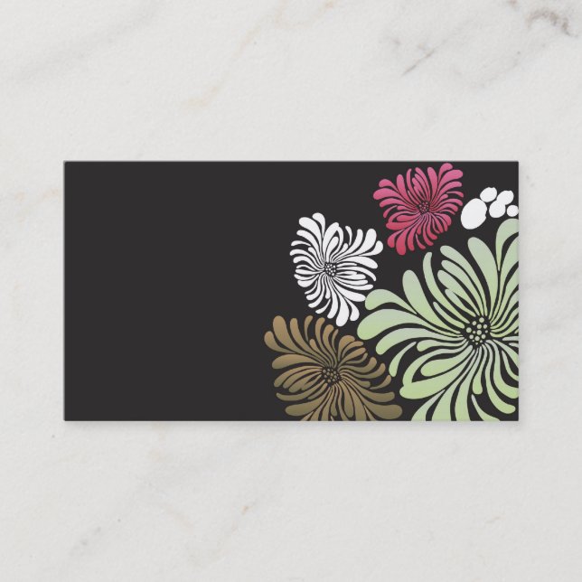 Abstract Business Card (Front)