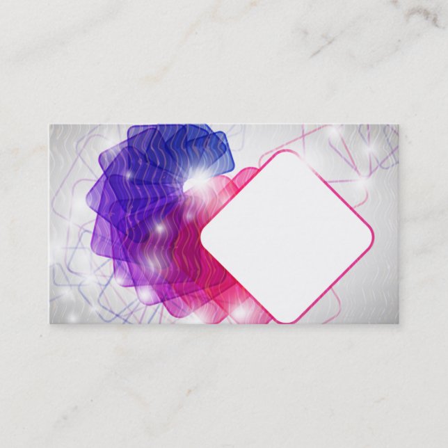 abstract business card (Front)