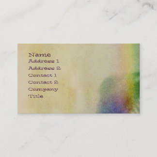 Abstract Business Card
