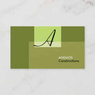 abstract business card