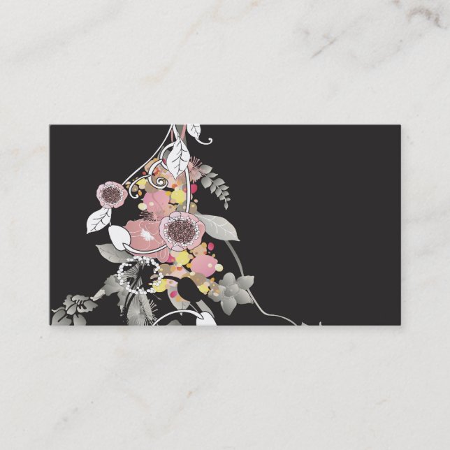 Abstract Business Card (Front)