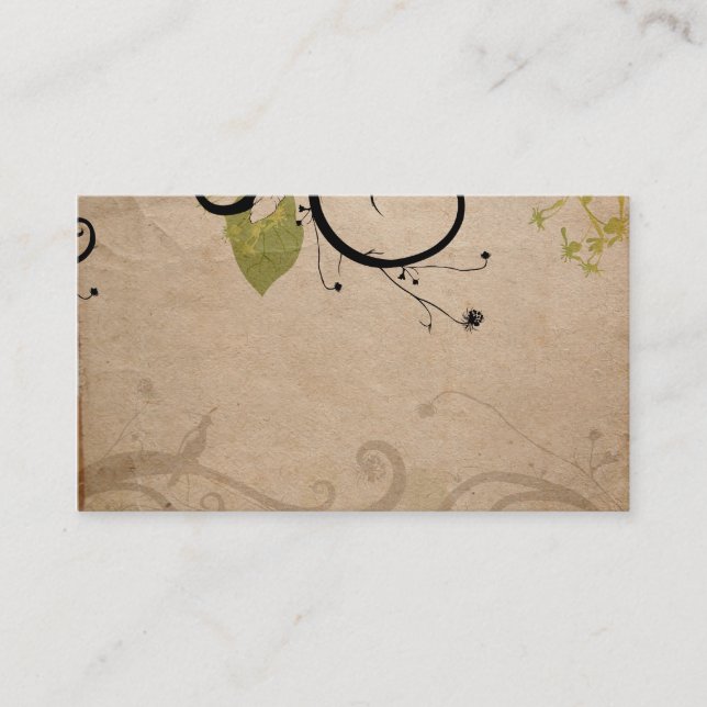 Abstract Business Card (Front)