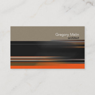 abstract business card