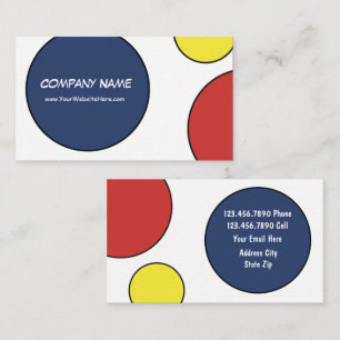 Abstract Business Cards