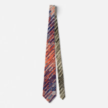 Abstract business tie with diagonal lines