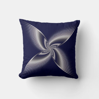 Abstract buterfly cushion
