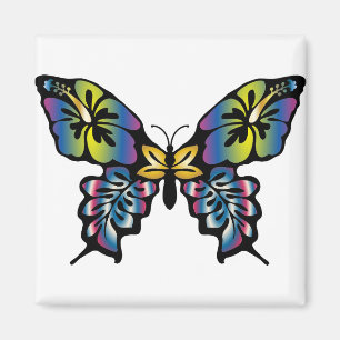 Abstract Butterfly 3 Magnet
