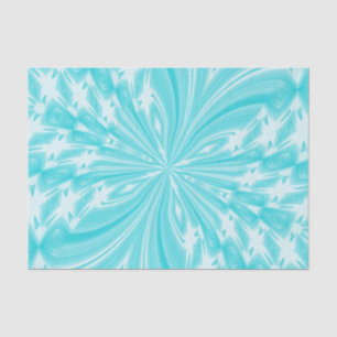 Abstract-Butterfly-AQUA-TISSUE WRAP PAPER