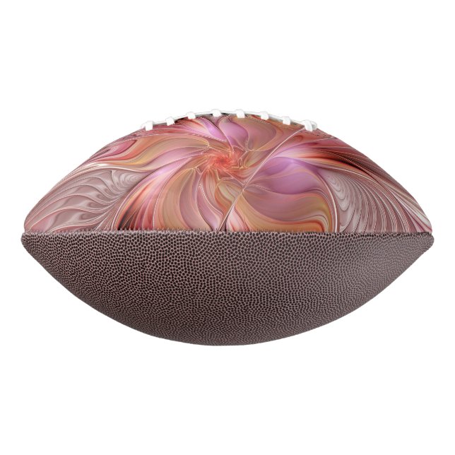 Abstract Butterfly Colourful Fantasy Fractal Art American Football (Rotated 270)